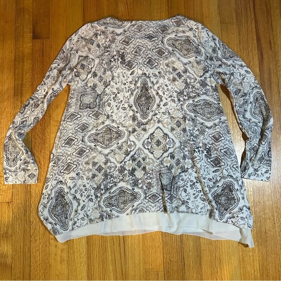 J. JILL Women's Soft Comfy Cotton Polyester Sweater Lined  size M(e5 - Picture 4 of 11